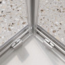 Душевой уголок BELBAGNO LUCE-AH-22-130/125-C-Cr